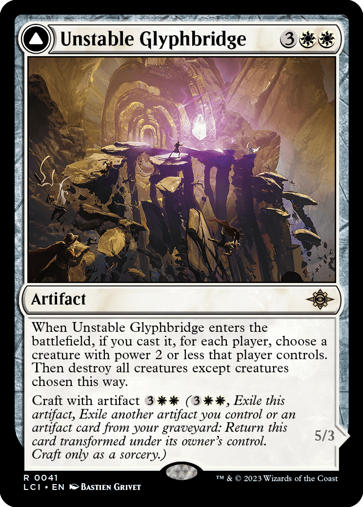 Unstable Glyphbridge