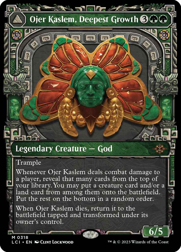 Ojer Kaslem, Deepest Growth