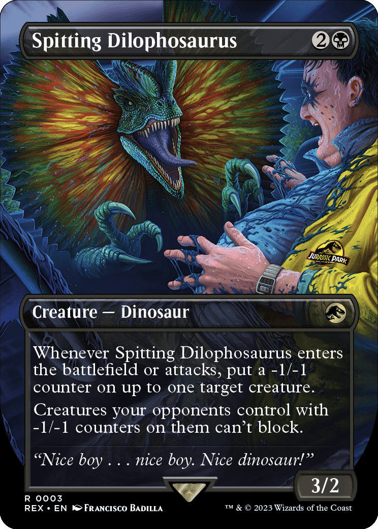 Spitting Dilophosaurus