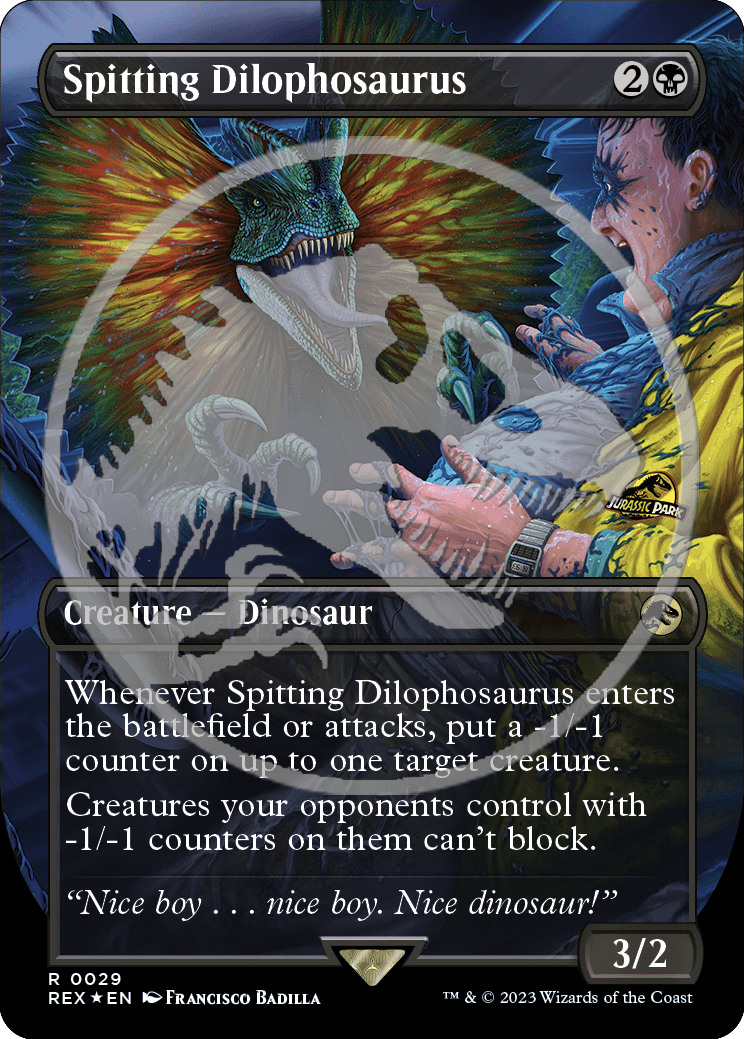 Spitting Dilophosaurus