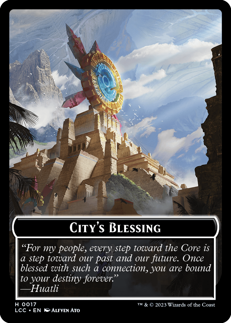 City's Blessing Token // Vampire Token
