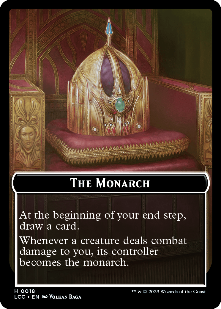 The Monarch Token // Dinosaur Token