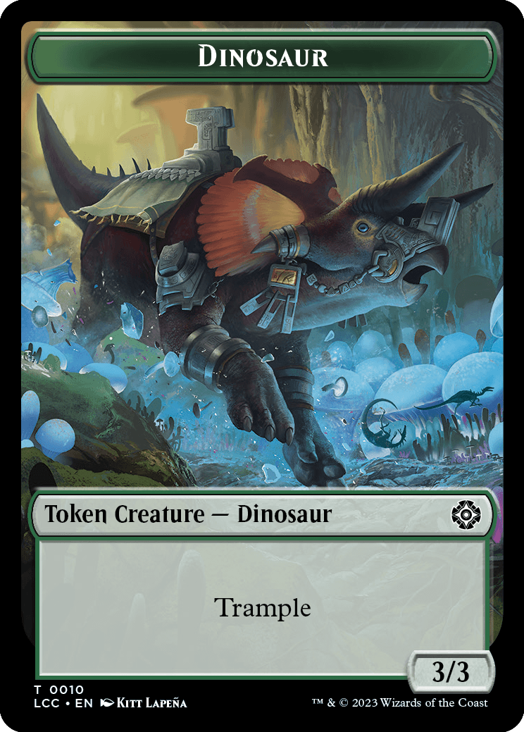 Dinosaur Token // City's Blessing Token