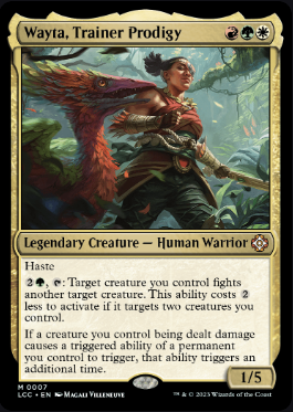Wayta, Trainer Prodigy