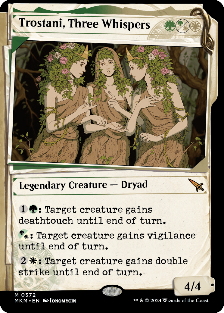 Trostani, Three Whispers