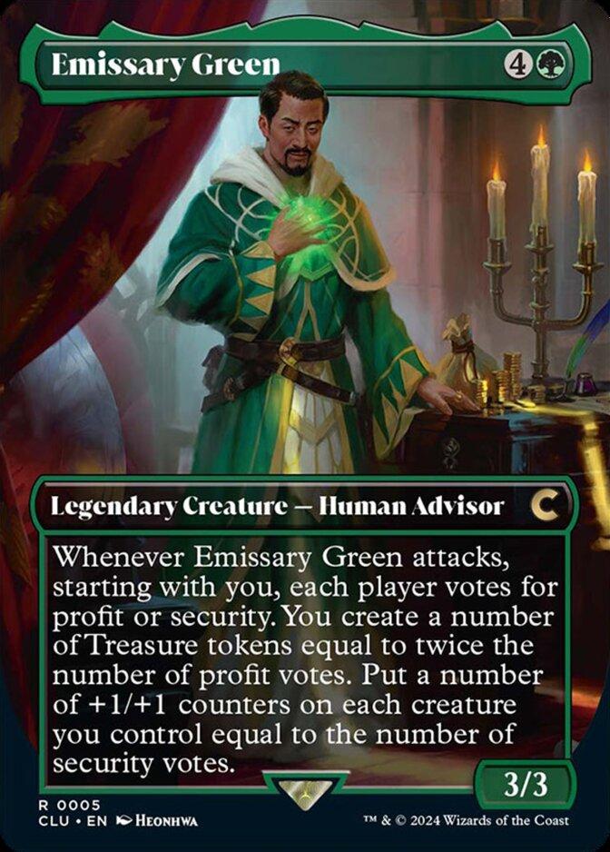 Emissary Green