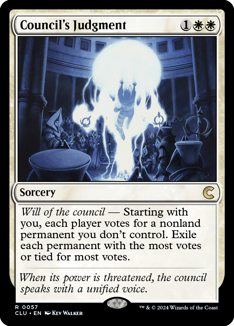 Council's Judgment