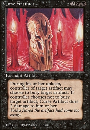 Curse Artifact