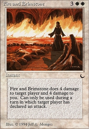 Fire and Brimstone