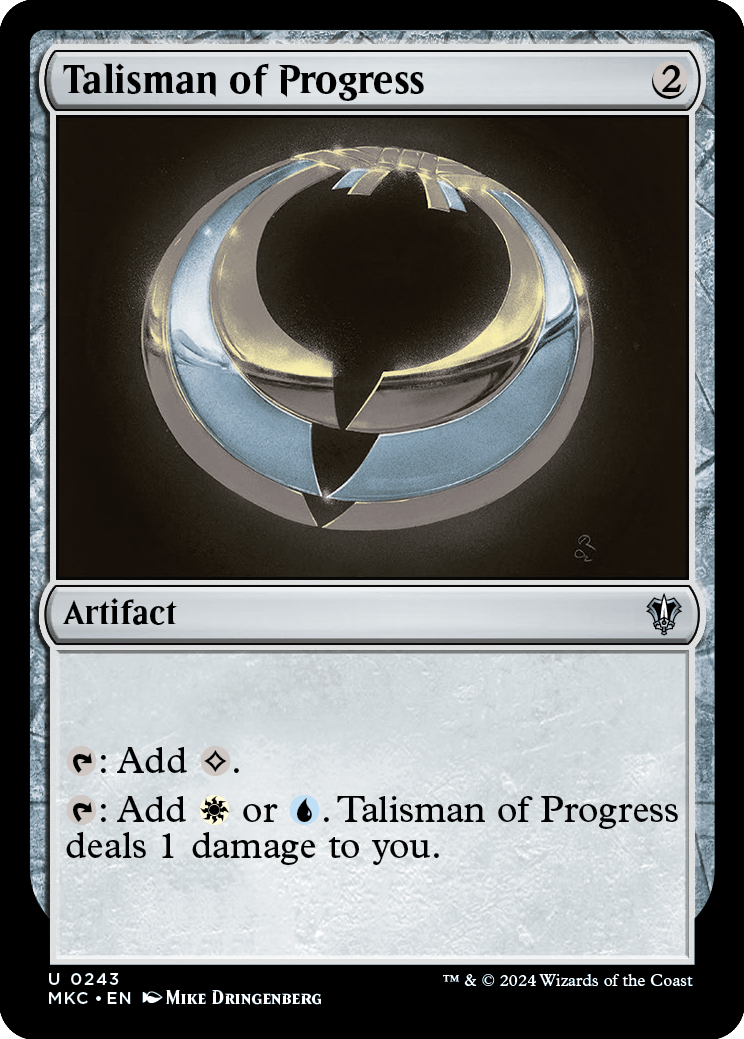 Talisman of Progress