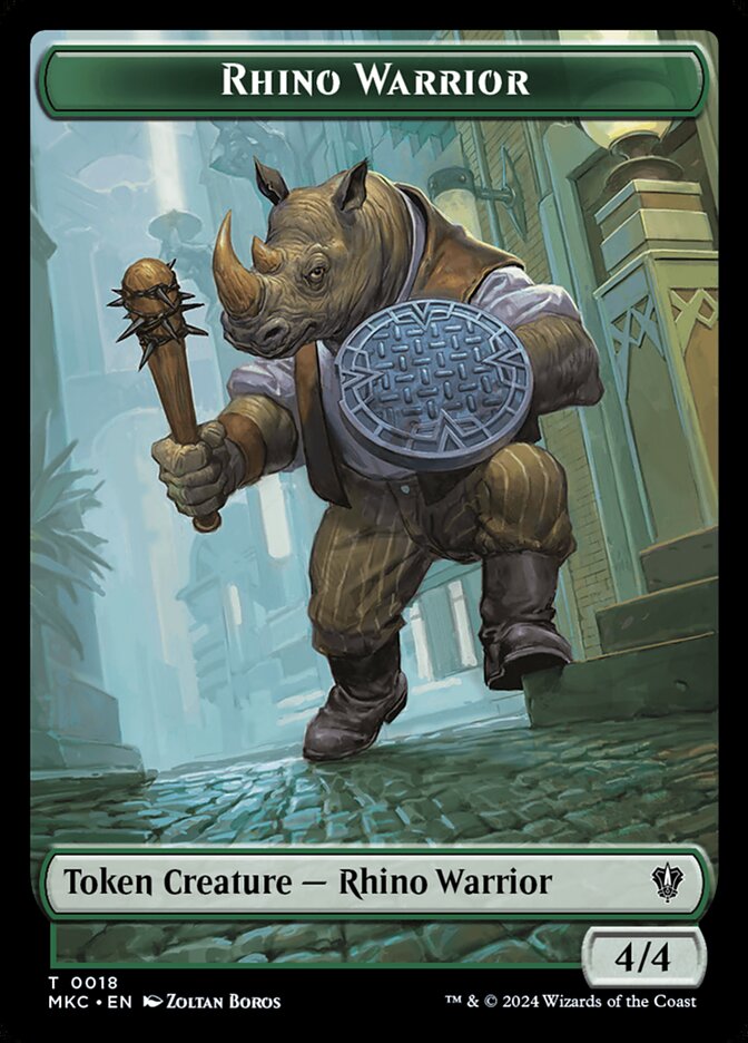 Rhino Warrior Token // Thopter Token