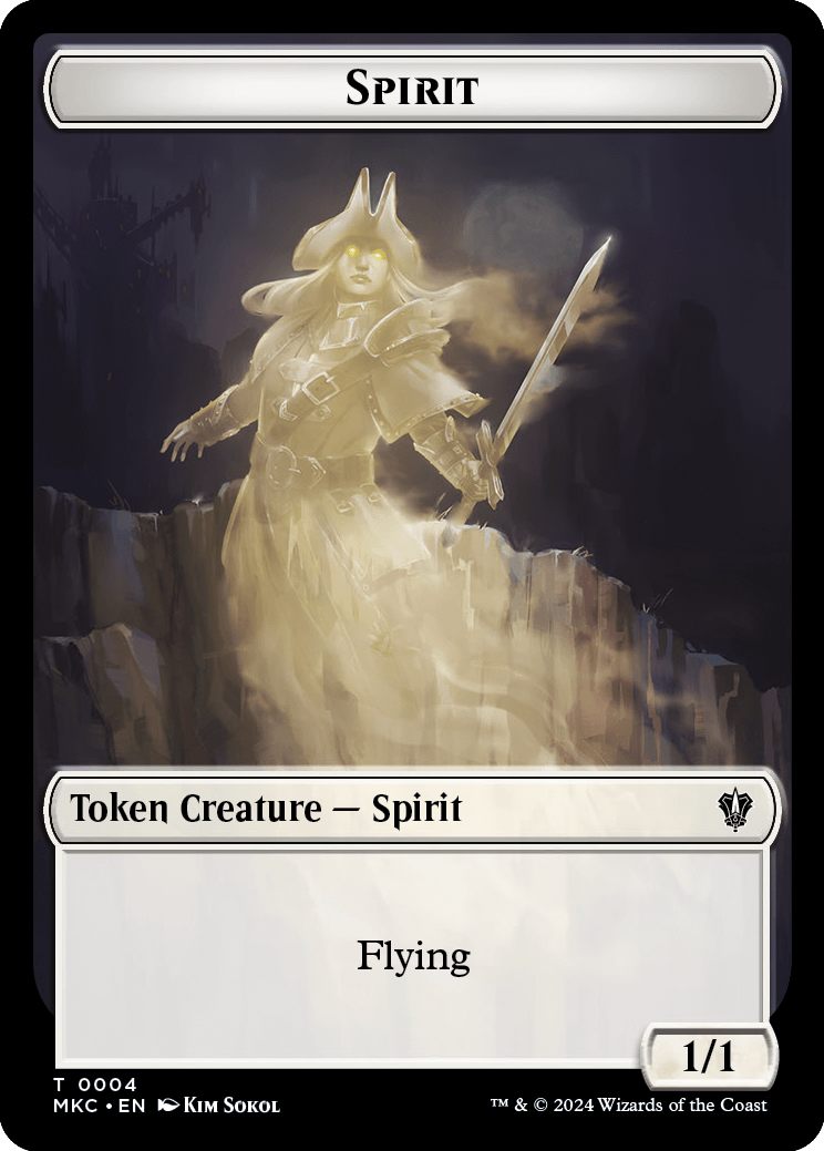 Spirit Token // Phyrexian Germ Token