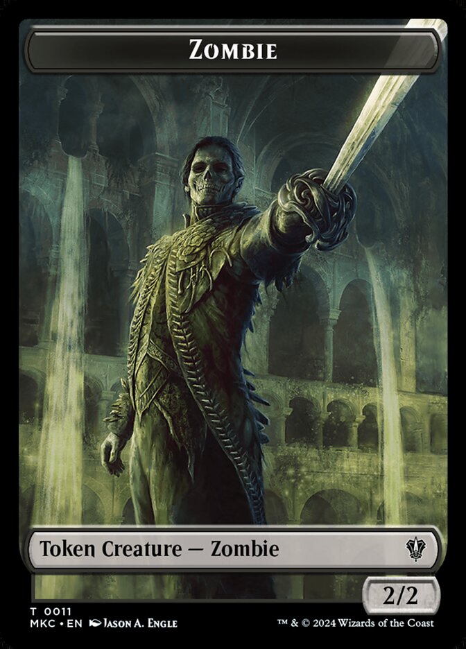Zombie Token // City's Blessing Token