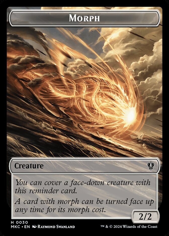 Morph Token // Saproling Token