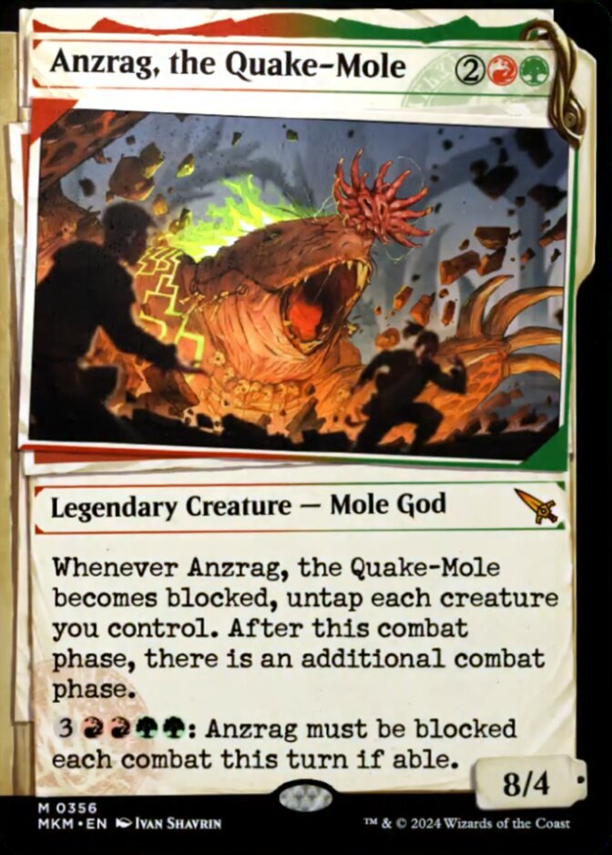 Anzrag, the Quake-Mole