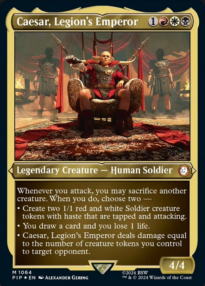 Caesar, Legion's Emperor