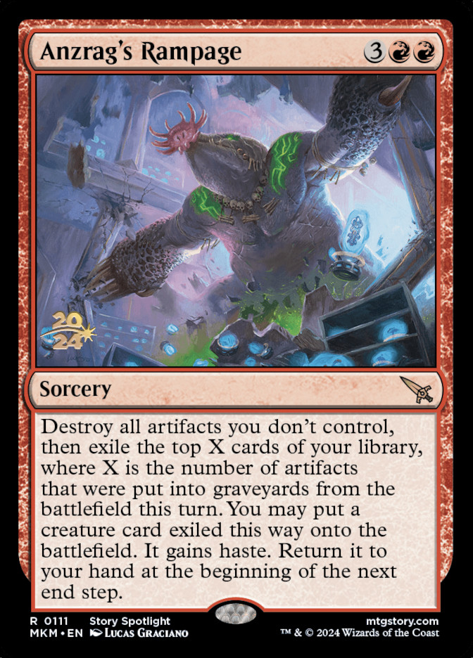 Anzrag's Rampage