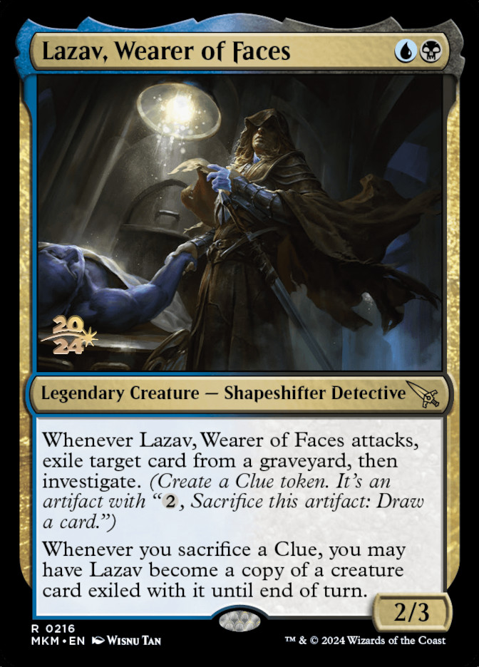 Lazav, Wearer of Faces