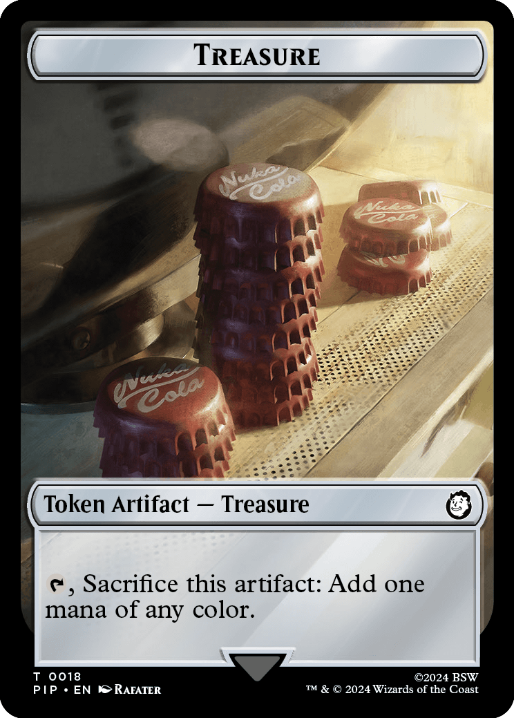 Treasure Token (0018) // Wasteland Survival Guide Token