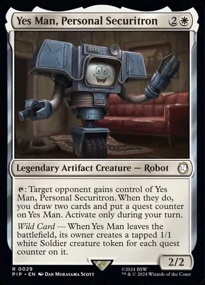 Yes Man, Personal Securitron