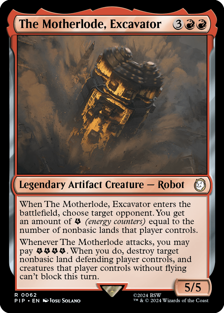 The Motherlode, Excavator