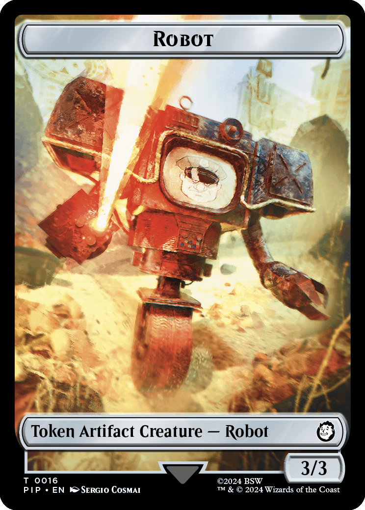 Robot Token // Treasure Token (0019)