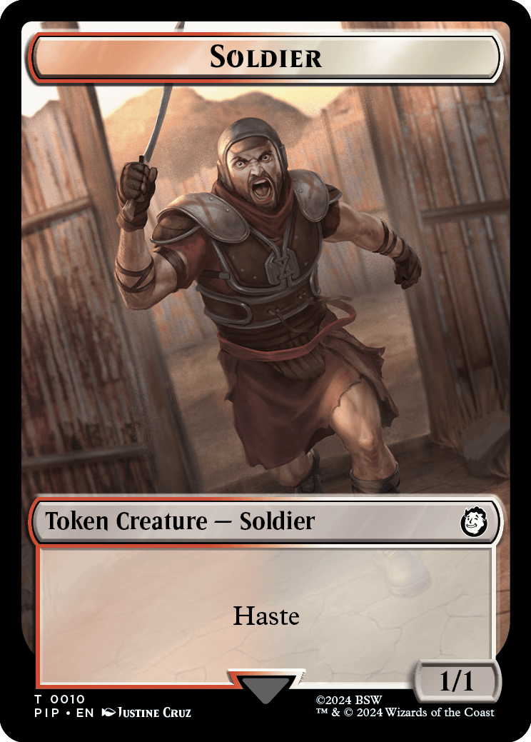 Soldier Token (0010) // Food Token (0012)