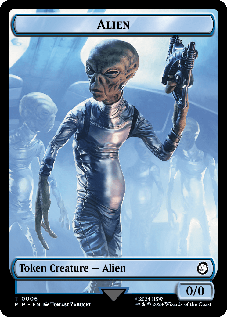 Alien Token // Clue Token