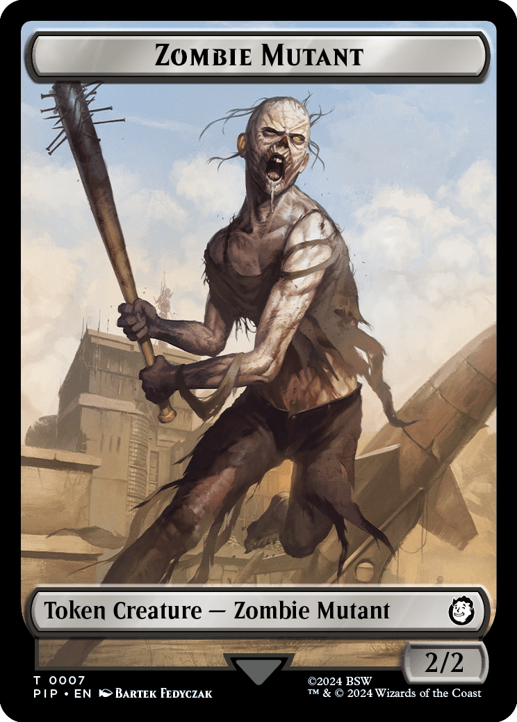 Zombie Mutant Token // Clue Token