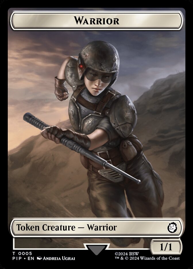 Warrior Token // Soldier Token (0010)