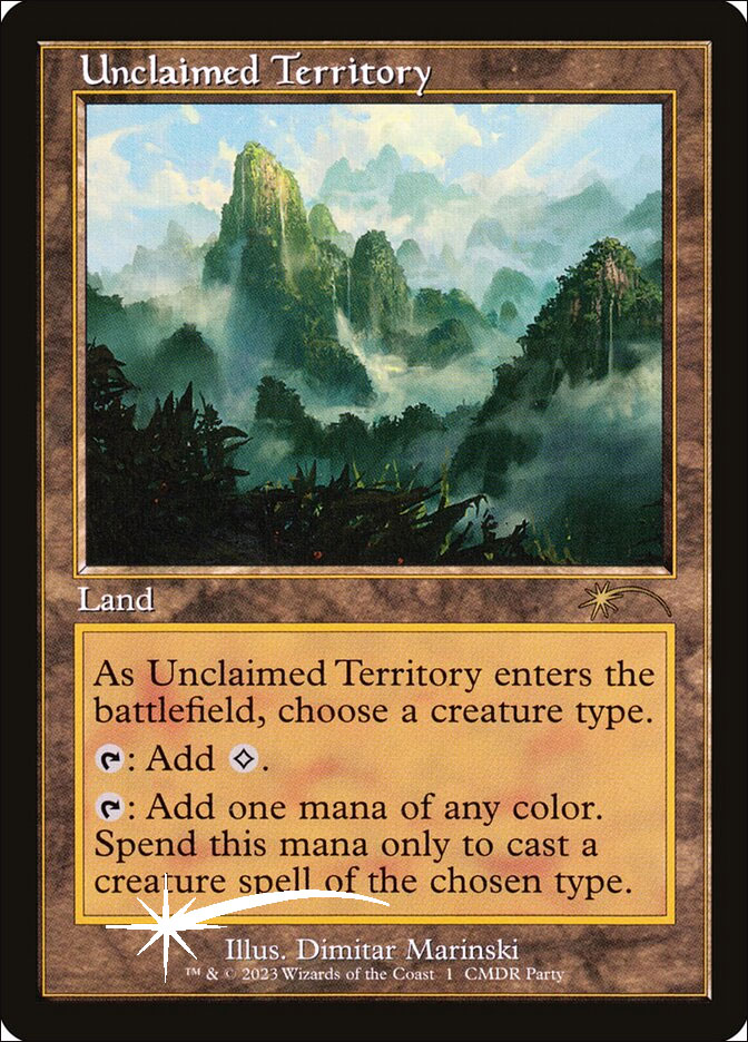 Unclaimed Territory