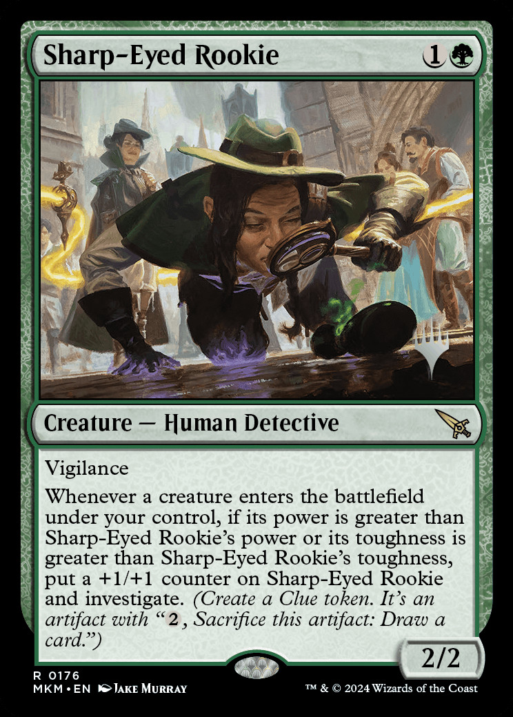 Sharp-Eyed Rookie