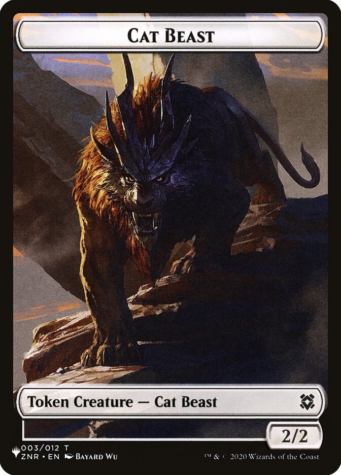 Cat Beast Token // Shapeshifter Token