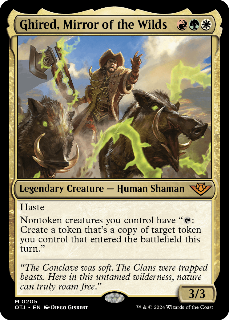 Ghired, Mirror of the Wilds