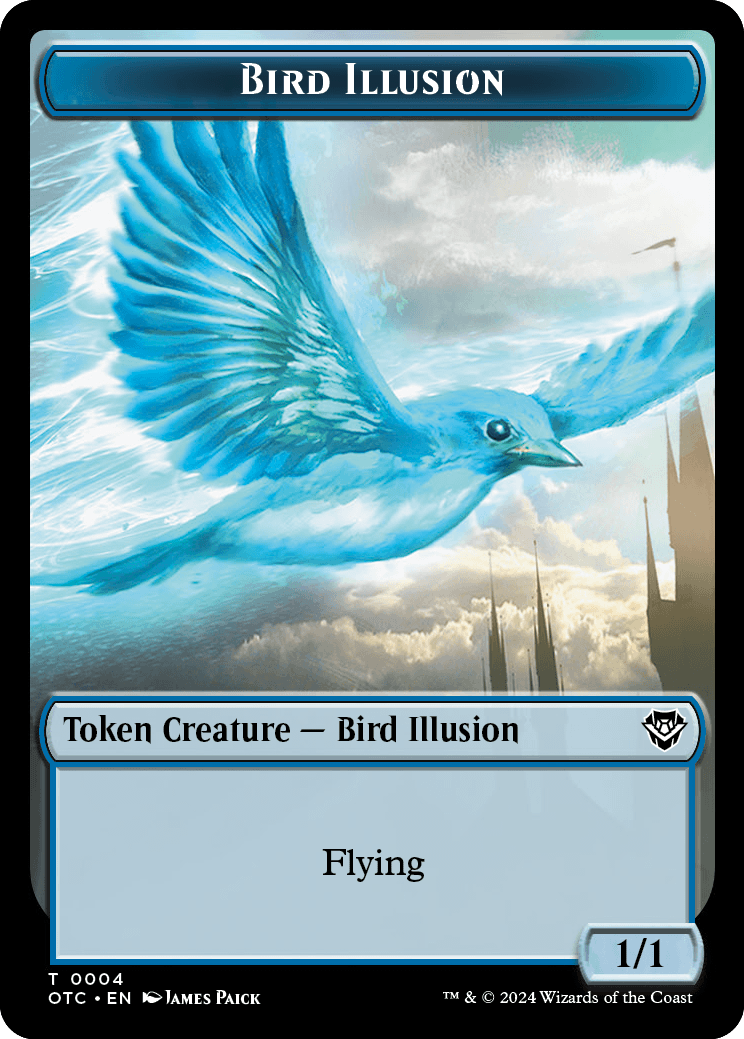 Bird Illusion Token // Elemental Token