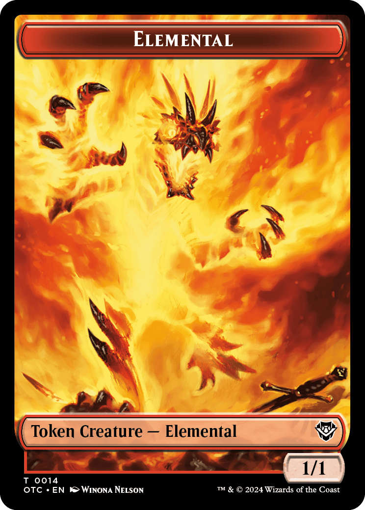 Elemental Token // Soldier Token