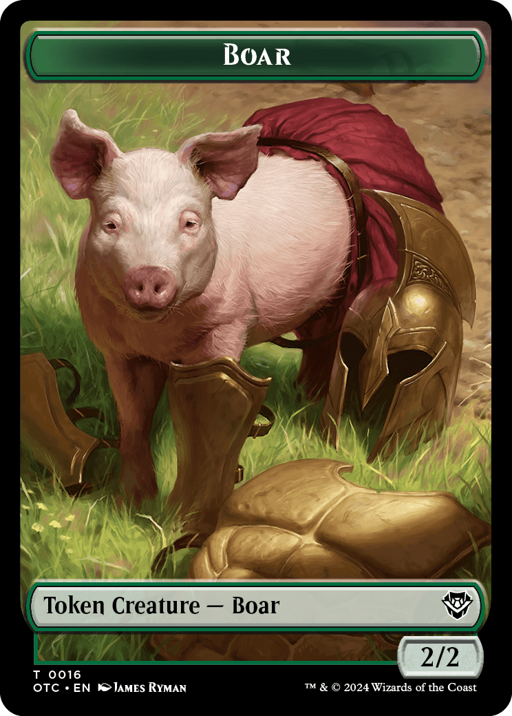 Boar Token // Manifest Token