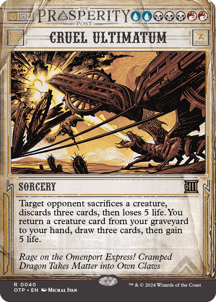 Cruel Ultimatum