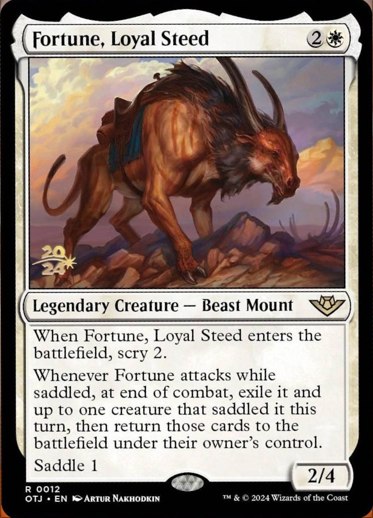 Fortune, Loyal Steed