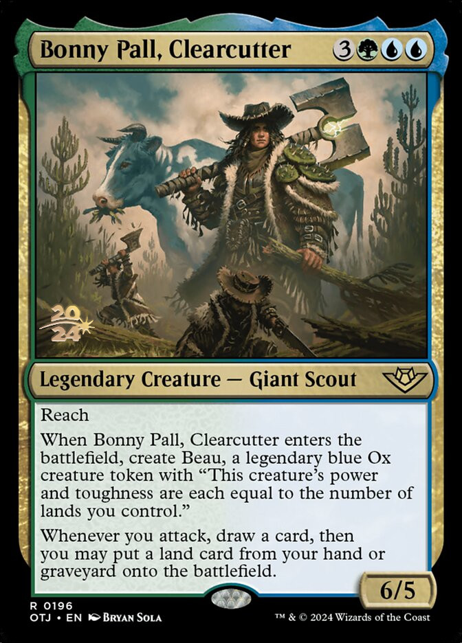 Bonny Pall, Clearcutter