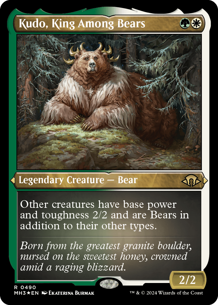 Kudo, King Among Bears