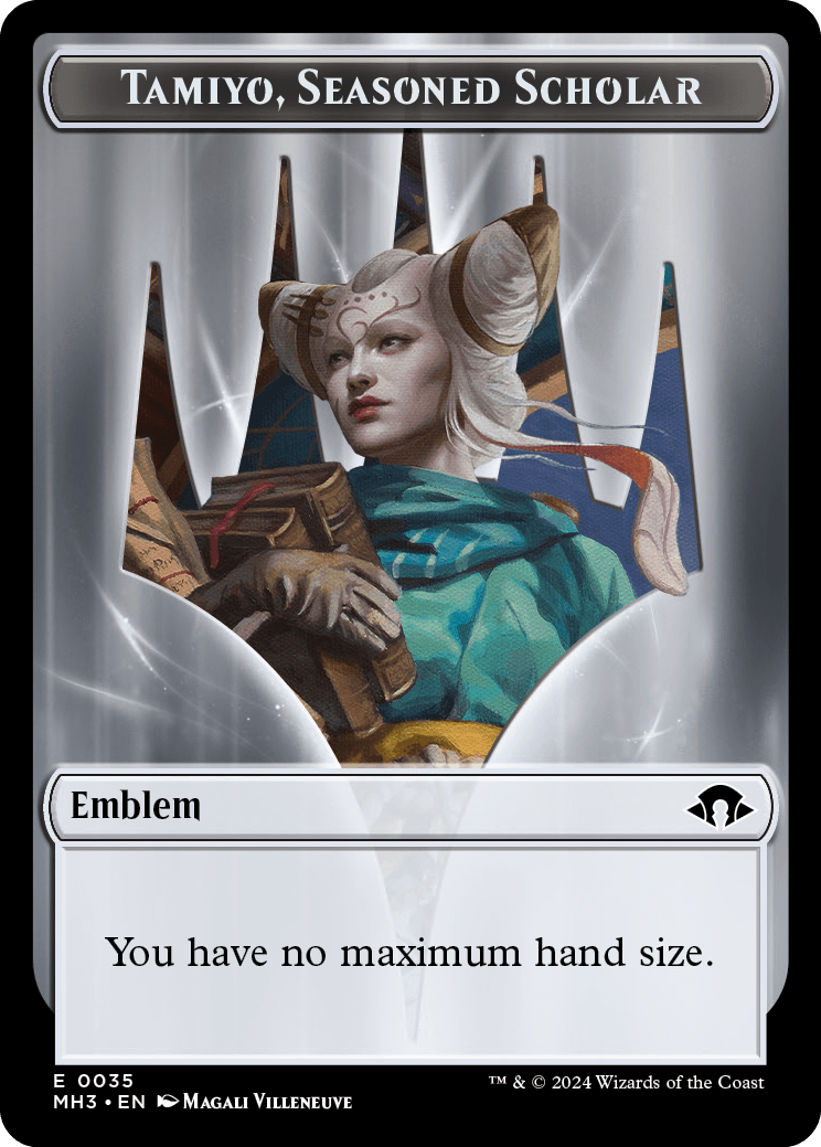 Tamiyo, Seasoned Scholar Emblem