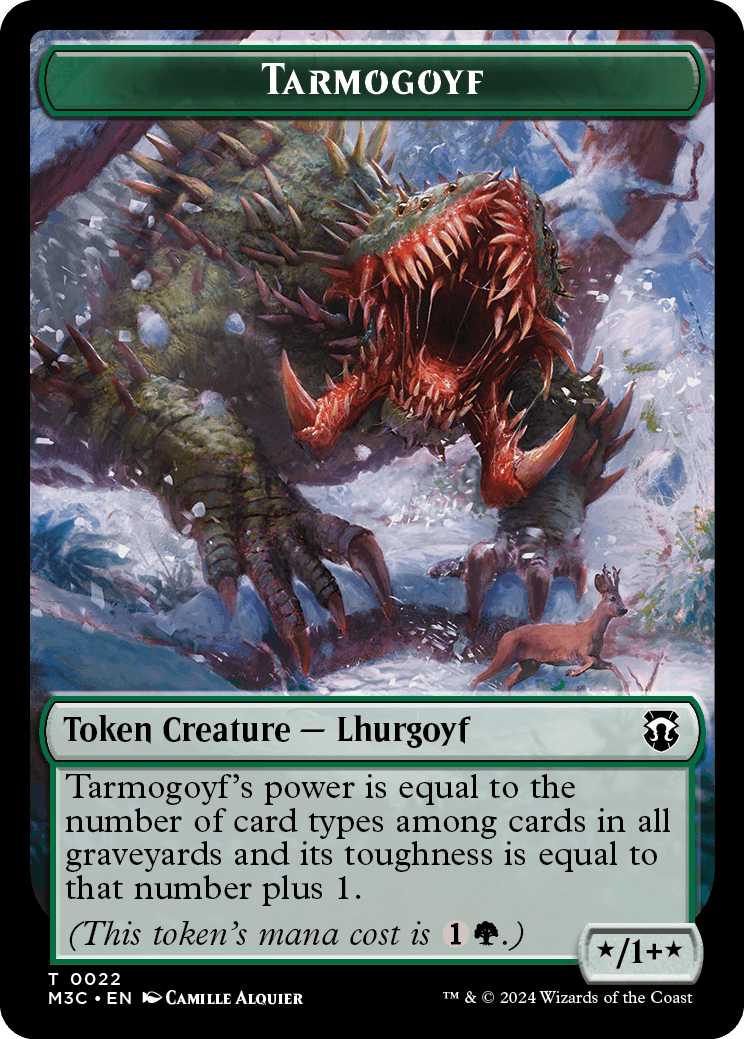Tarmogoyf Token // Goblin Token