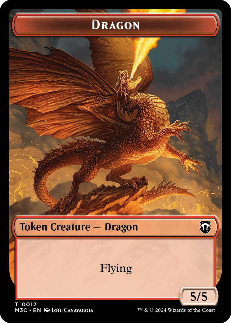 Dragon Token // Shapeshifter Token