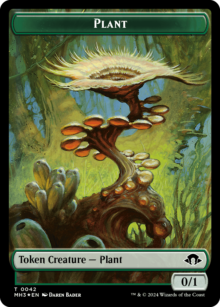 Plant Token // Zombie Token
