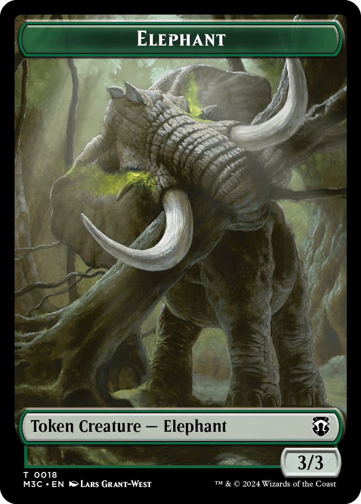 Elephant Token // Beast Token