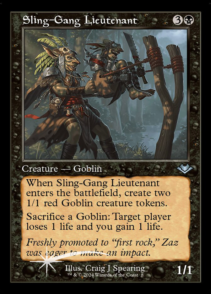 Sling-Gang Lieutenant