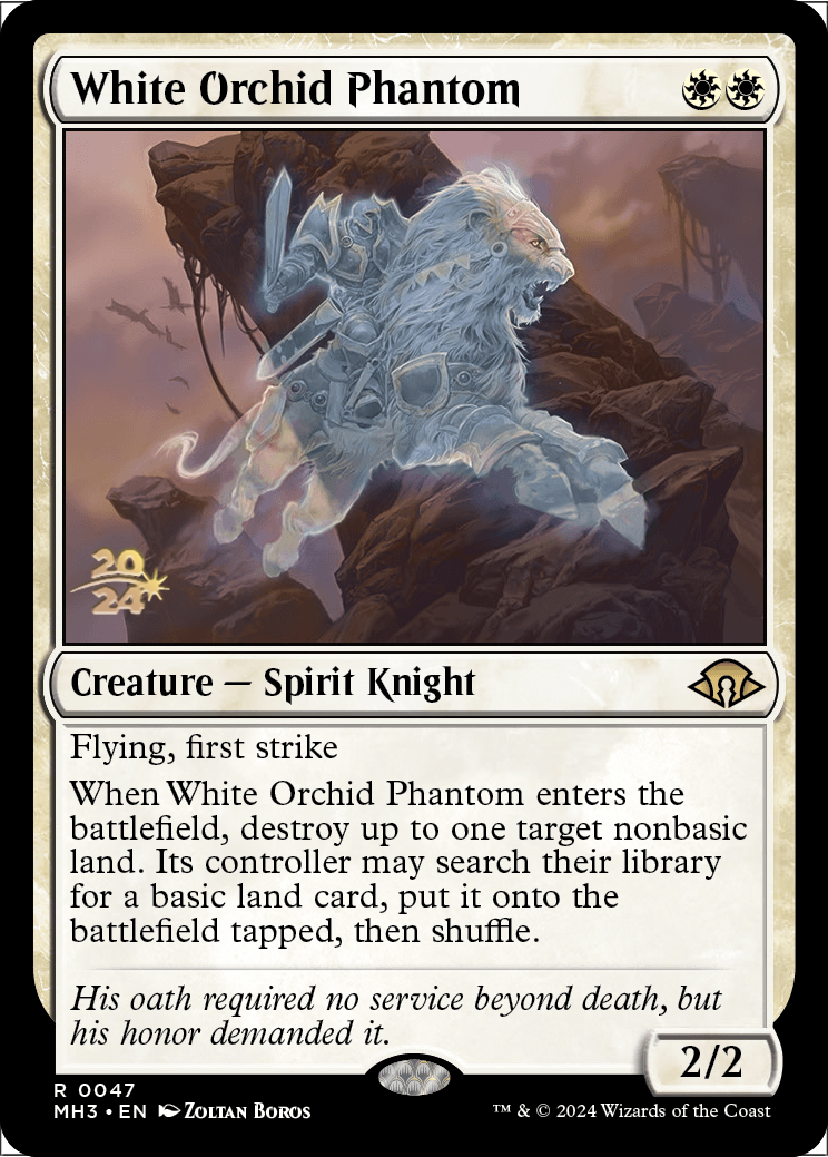 White Orchid Phantom
