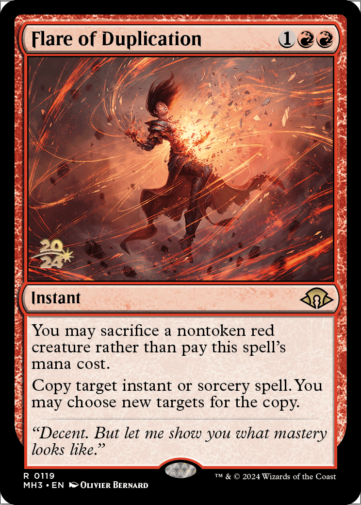 Flare of Duplication