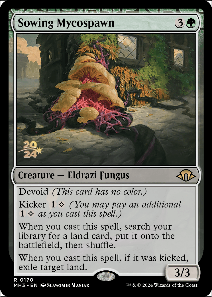 Sowing Mycospawn